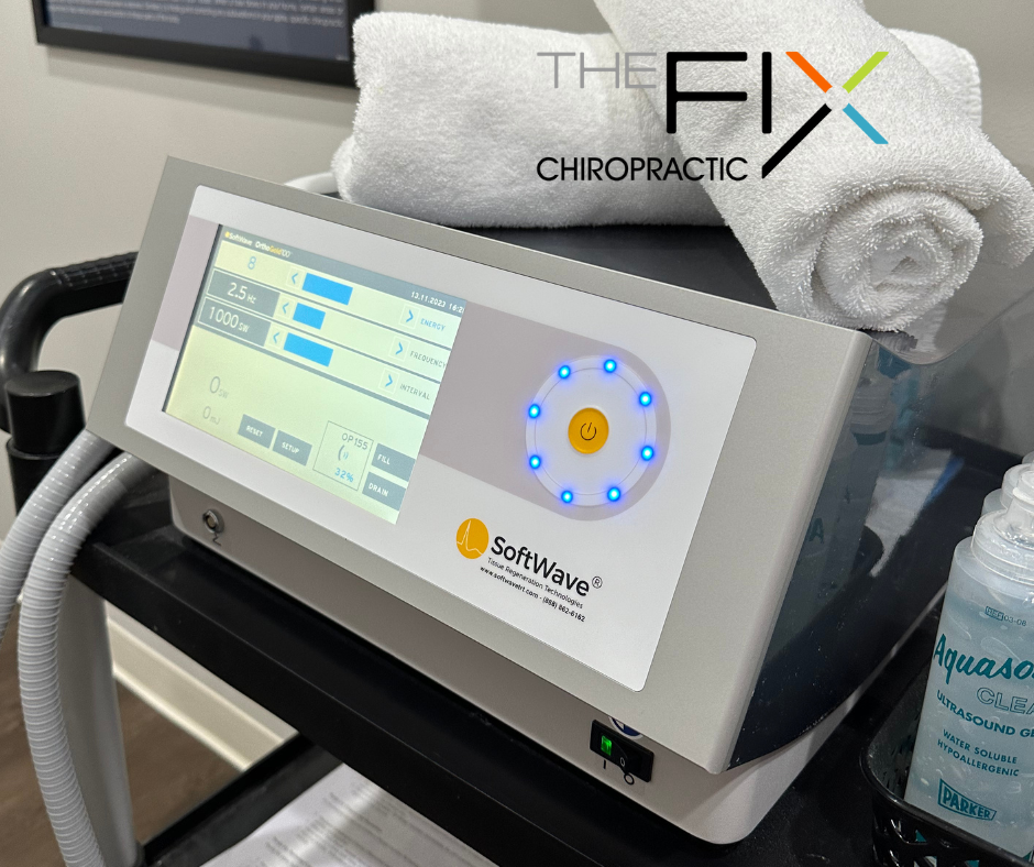 SoftWave Tissue Regeneration Technology: The Choice of Elite Institutions and Professional Athletes Now Being Offered in Wilmington, NC with Dr David Russ at The Fix Chiropractic